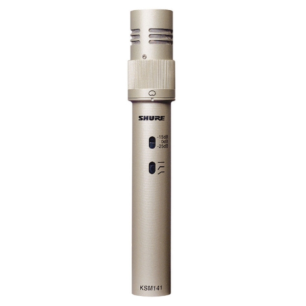 Shure KSM141 small-diaphragm condenser microphone