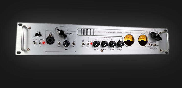 M-Audio Tampa microphone preamp and compressor