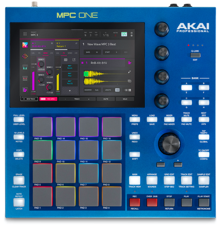 Akai MPC One G2 standalone production workstation