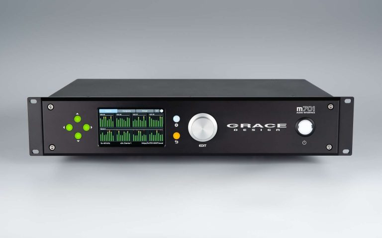 Grace Design m701 modular audio interface front panel
