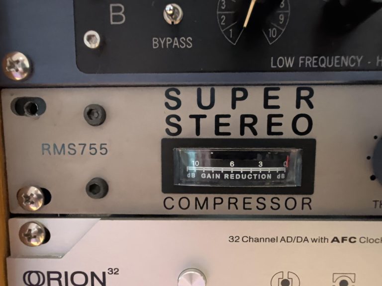 Roll Music RMS755 Super Stereo mix bus compressor